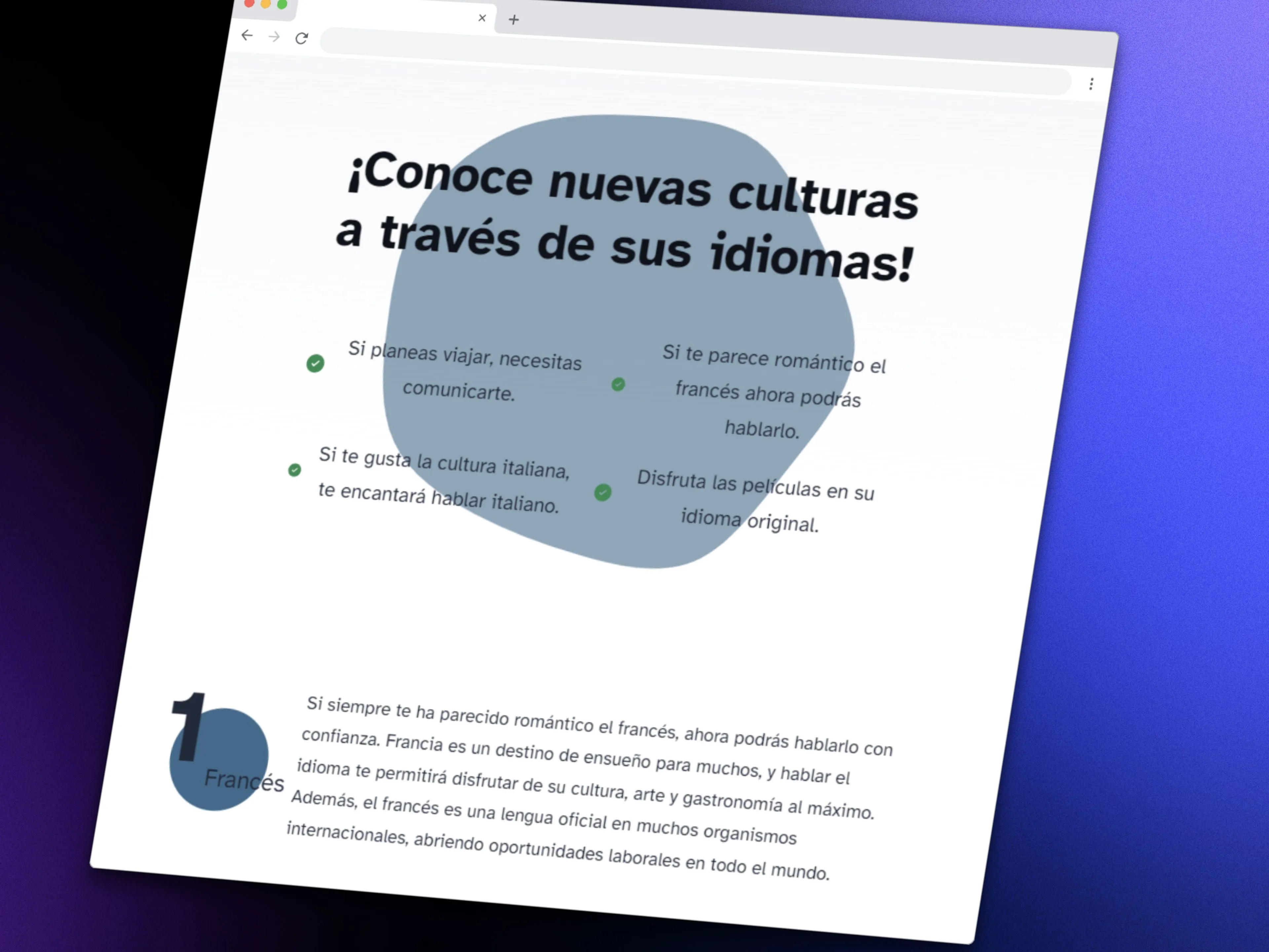 Screenshot about Redgir Idiomas